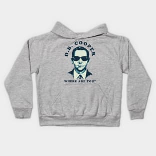 db cooper where are you Kids Hoodie